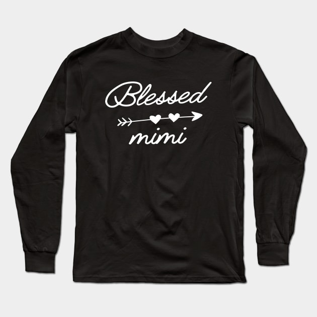 Mom - Blessed Mom Long Sleeve T-Shirt by KC Happy Shop